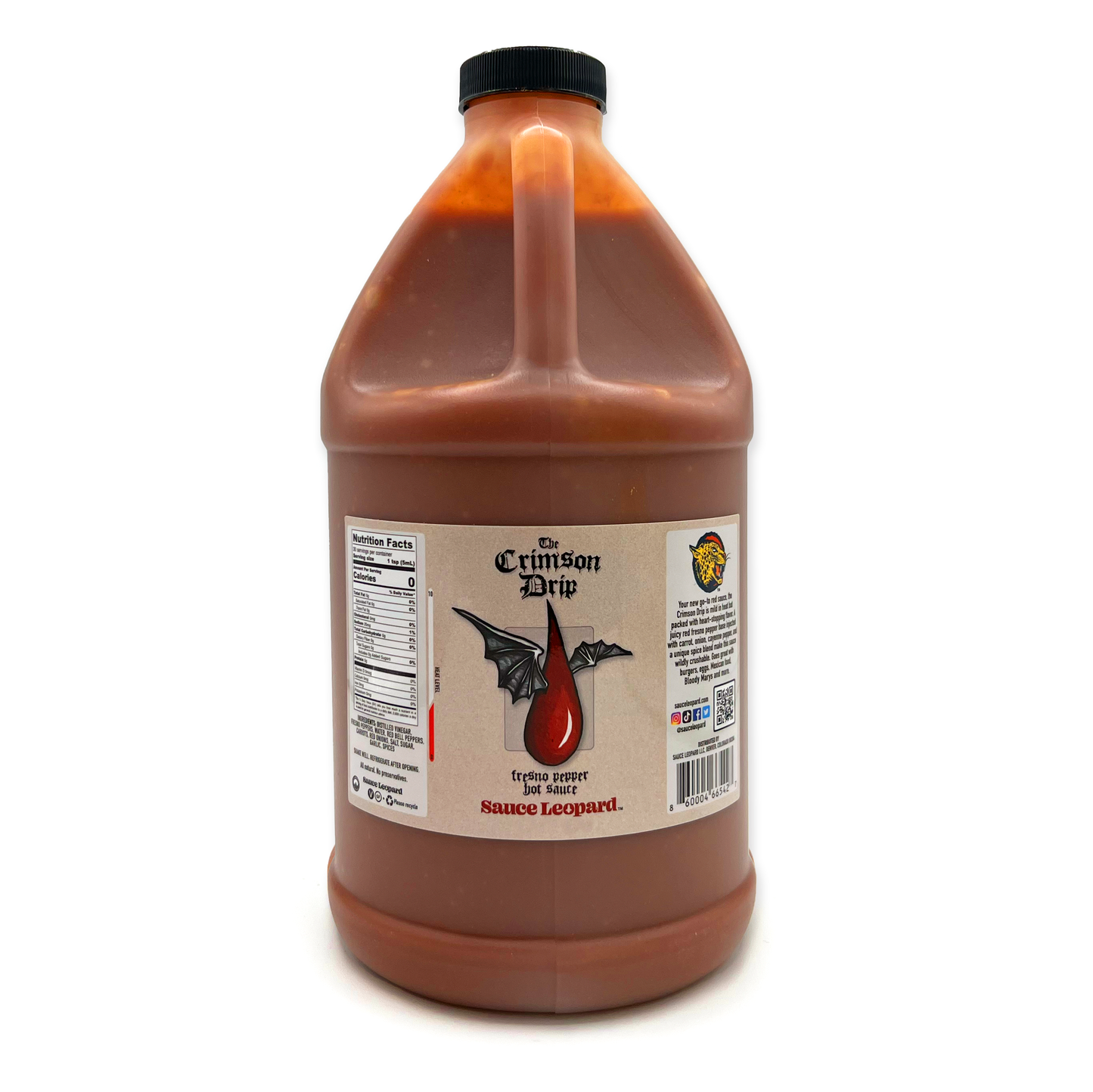 The Crimson Drip 1/2 Gallon Jug
