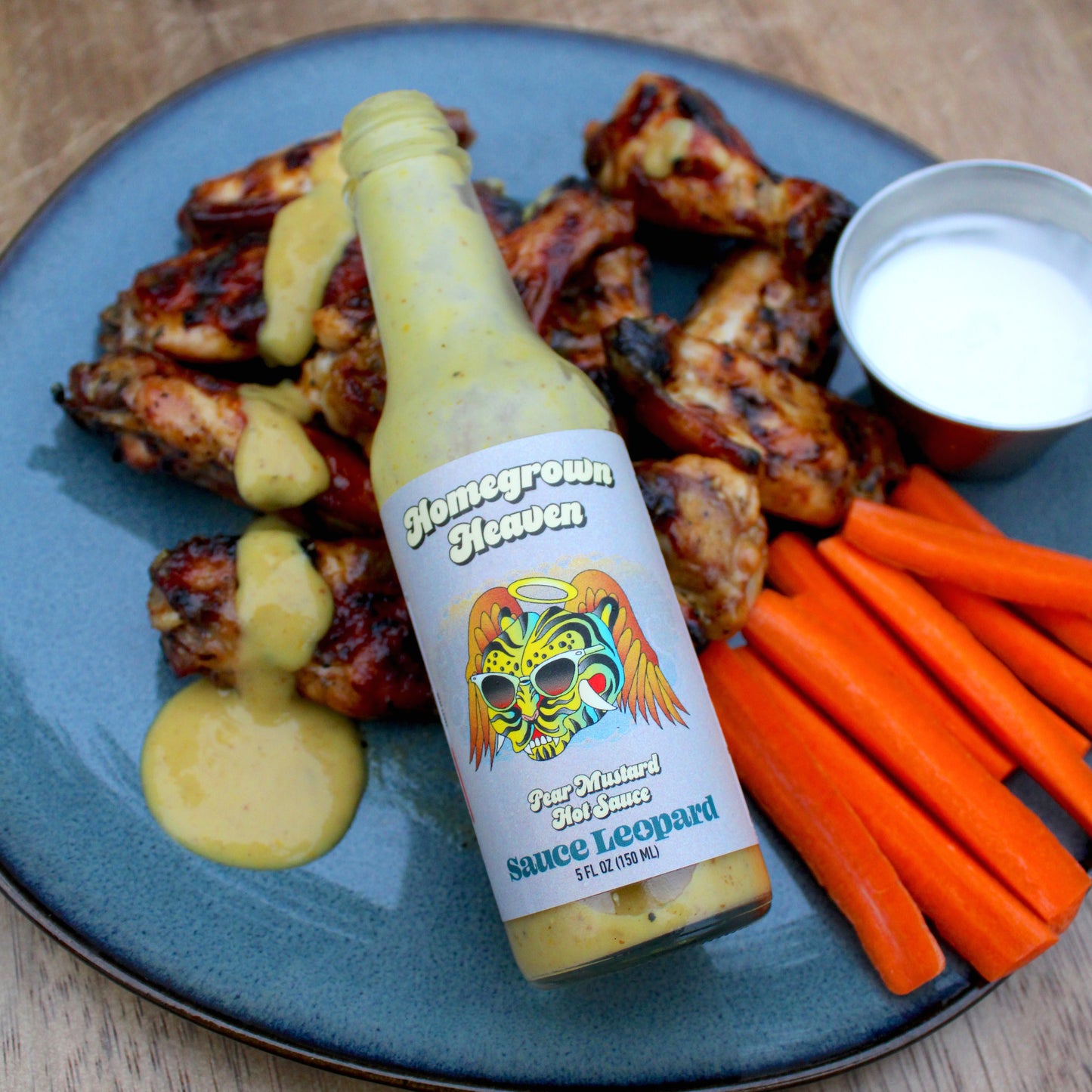 Homegrown Heaven - Pear Mustard Hot Sauce (Limited Release!)