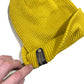 Leather Cuff Beanie (Mustard Edition)